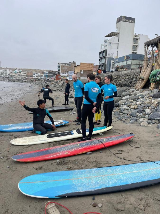 Totora Surf Hostel Huanchaco Extérieur photo