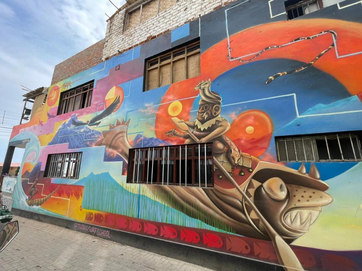 Totora Surf Hostel Huanchaco Extérieur photo