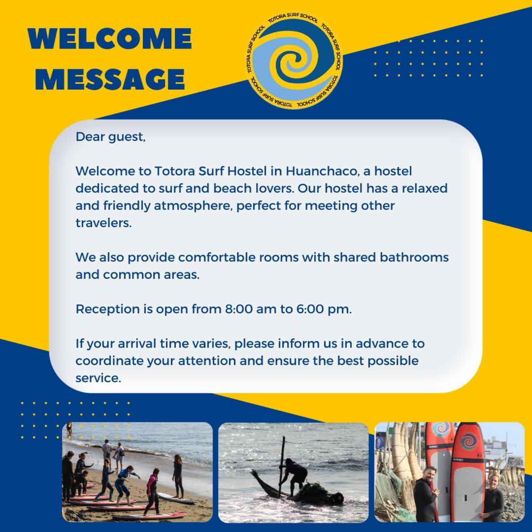 Totora Surf Hostel Huanchaco Extérieur photo